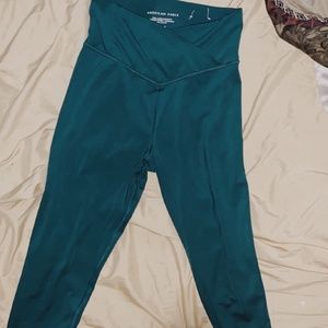 aerie 7/8 crossover leggings